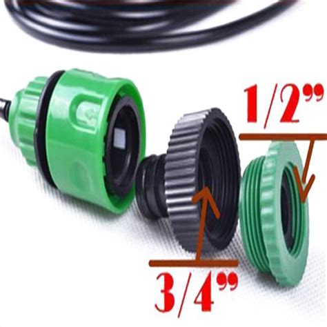 Fast Coupling Adapter Drip Tape For Irrigation Hose Connector With