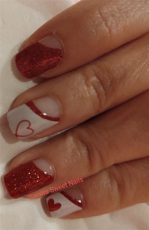 Valentine S Day Manicure Color Street Nails Valentines Nail Art