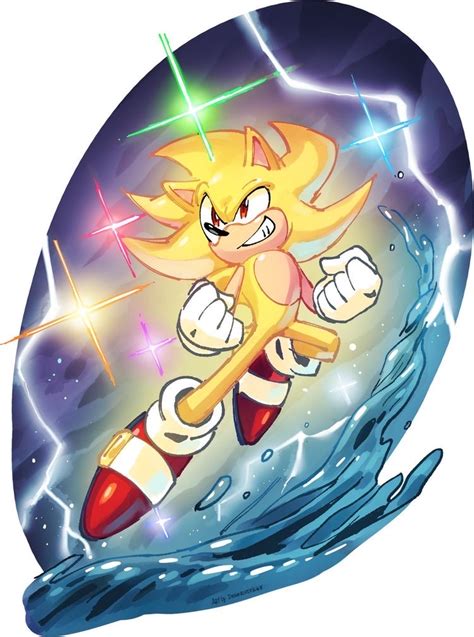 Super Sonic Fanart By Tails Hub On Deviantart