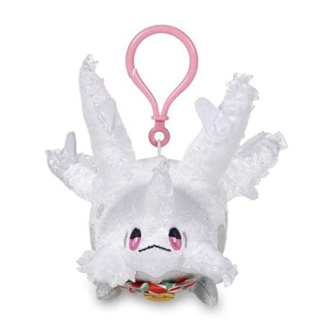 Galarian Corsola Pokémon Undersea Holiday Plush Key Chain Pokémon