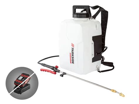 Parkside V Cordless Backpack Pressure Sprayer L Prdsp Li A