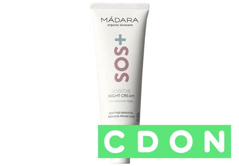 Mádara Sos Sensitive Organic Night Cream 70 Ml Cdon