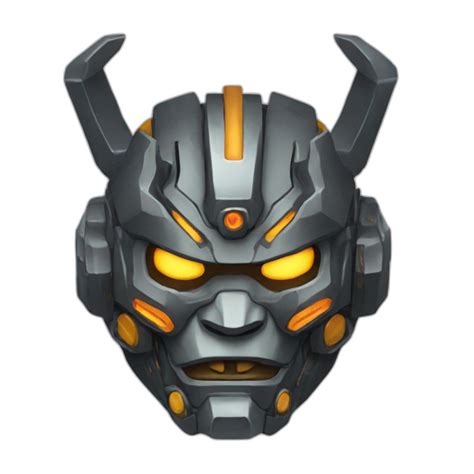 Diamond Oni Mask Ai Emoji Generator