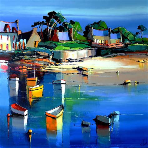 Les Nouveaut S Eric Le Pape Paysage De Mer Peinture Tableaux