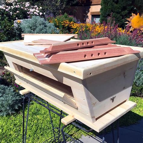 The Golden Mean Ratio Top Bar Hive With Passage Bars Bee Keeping Top