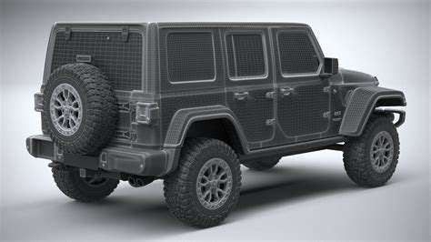 Jeep Wrangler Rubicon 392 2021 3d Model 129 3ds C4d Fbx Lwo Ma Max Obj Free3d