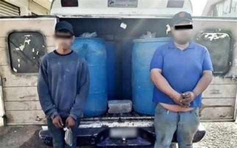 Detienen A Dos Con Mil 400 Litros De Huachicol El Sol De Hidalgo