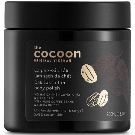 Tẩy Da Chết Cà Phê Đăk Lăk Cocoon 200ml Tẩy Tế Bào Chết Thương Hiệu