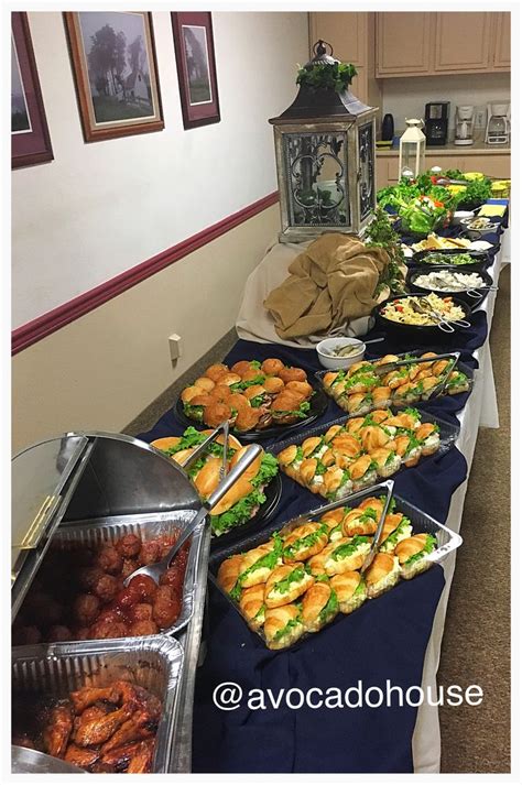 Celebration Of Life Buffet Green Beans Food Catering