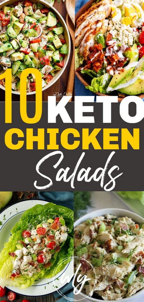 10 Low Carb Keto Chicken Salad Recipe Ideas Recipe Healthy Chicken Salad Recipe Keto