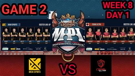 Game Bren Esports Vs Cignal Ultra Mpl Ph S Week Day