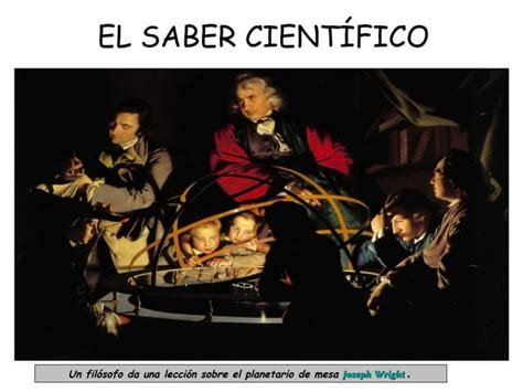 El Saber Cientifico Ppt