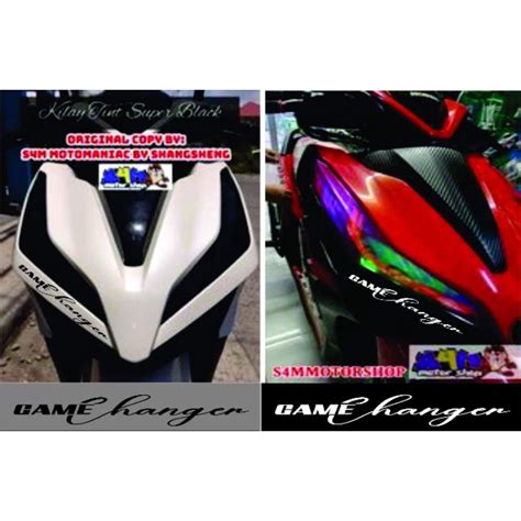 Game Changer Cut Out Vinyl Sticker Shopee Philippines