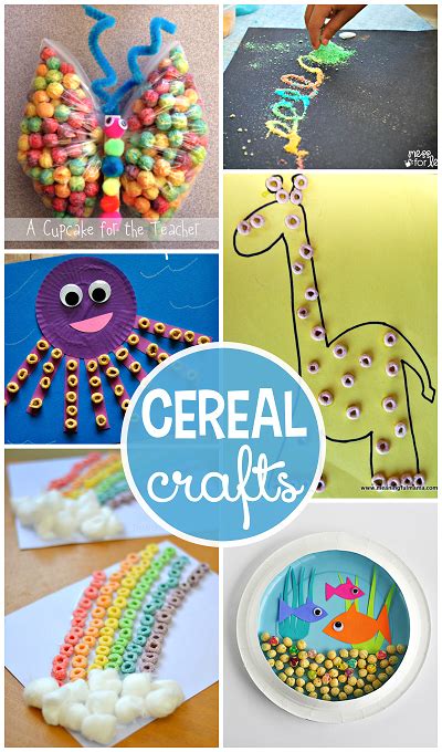 Fantastic Kids Crafts Using Cereal Crafty Morning Crafts For Kids