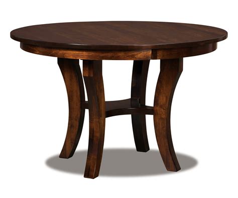 Madison Pedestal Table Amish Furniture Haus