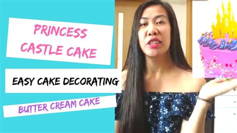 PRINCESS THEMED BIRTHDAY CAKE EASY CAKE DECORATING FILIPINA BRITISH