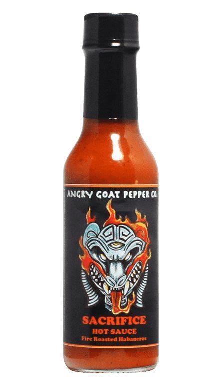 Angry Goat Pepper Co Sacrifice Hot Sauce 5oz Hot Sauce Stuffed Peppers Sauce