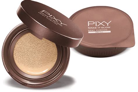 Pixy Make It Glow Dewy Cushion Teman Untuk Kulit Lembap Alami GenPI Co