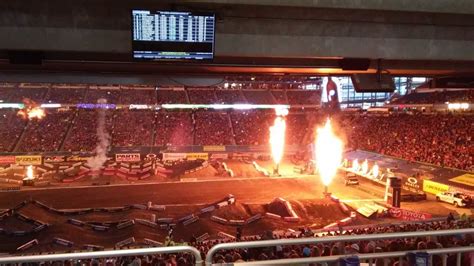 Supercross Ford Field 2016 Wheels Water And Engines