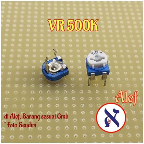 Jual Pcs Vr K Variable Resistor Trimpot Trimmer Kilo Ohm