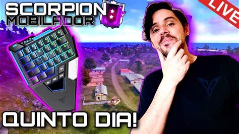 Rumo Ao Mestre Mobilador D Scorpion Live Free Fire Mobilador