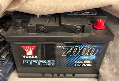 Sold Yuasa Ybx Efb Battery Mk Golf Start Stop A Etc Rms