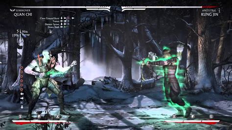 Mortal Kombat X Summoner Quan Chi 35 One Bar YouTube