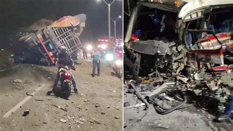 VIDEO Confirman 3 Muertos Y 12 Heridos En Accidente En La Autopista