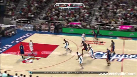 NBA 2K10 Gameplay Video (3rd qtr) - YouTube