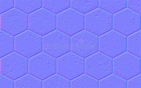 Normal Map Of Textured Asphalt Seamless Pattern D Rendering Stock