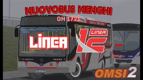 Omsi Nuovobus Menghi Oh Linea Recorrido Linea Japui