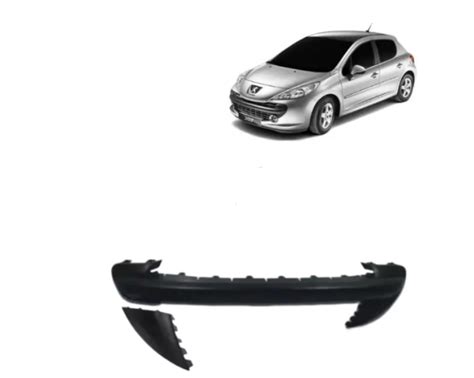 Moldura Do Parachoque Dianteiro Peugeot 207 2009 2010 2011 2012 2013