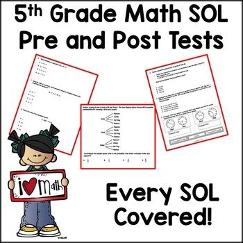 Th Grade Math Sol Assessments By Teachers Pet Tpt