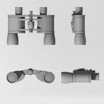 Monocular Binocular 3d Model