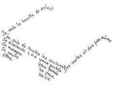 30 idées de Calligrammes calligramme calligramme apollinaire