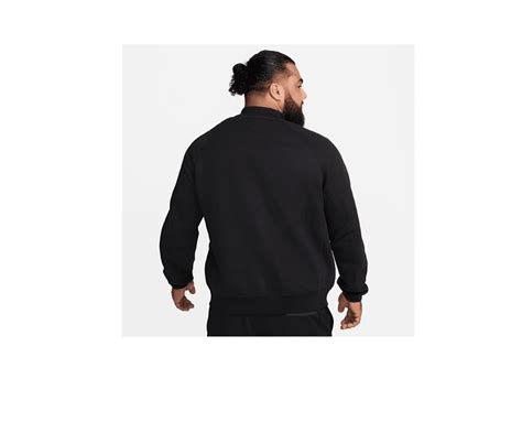 Nike Tech Fleece Bomber Jacke Schwarz F010 Lifestyle Freizeitkleidung