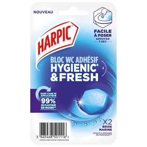 Bloc Wc Adh Sif Hygienic Fresh Brise Marine X Harpic Tui De