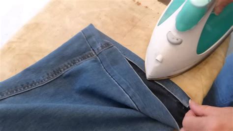 Jeans Too Long How To Take Up Jeans Easily Youtube