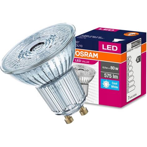 Osram Żarówka Led Halogen Gu10 6 9w 80w 4000k Led • Cena Opinie