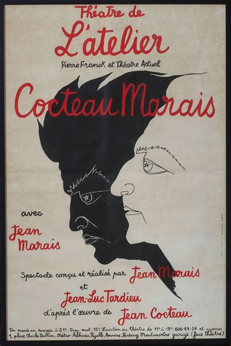 Unknown Cocteau Marias Theatre De L Atelier Montmartre Paris