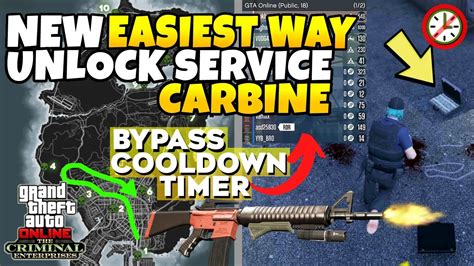 NEW EASIEST WAY To Unlock Service Carbine M16 BYPASS COOLDOWN TIMER