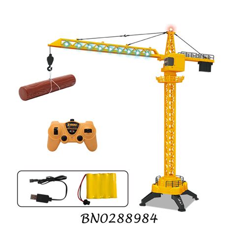 6 Channel Remote Control Toy Model Crane Kid Lift 2.4GHz Construction 1 ...