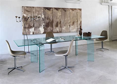 Ray The Glass Table Designed By Bartoli Design FIAM Italia