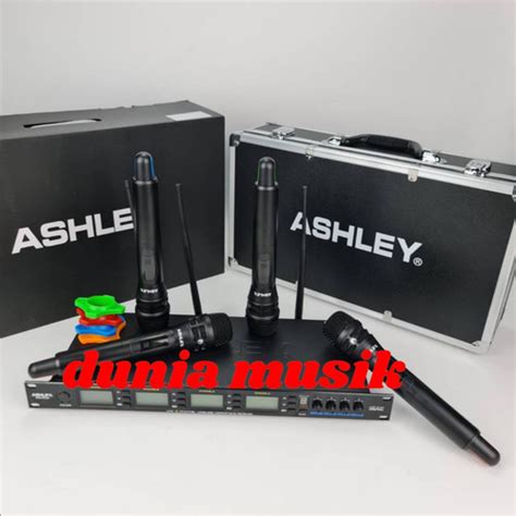 Jual Mic Wireless Ashley Mc Four Mcfour Microphone Handheld Original