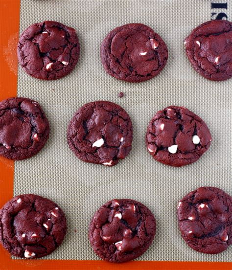 Red Velvet White Chocolate Chip Cookies What Megans Making