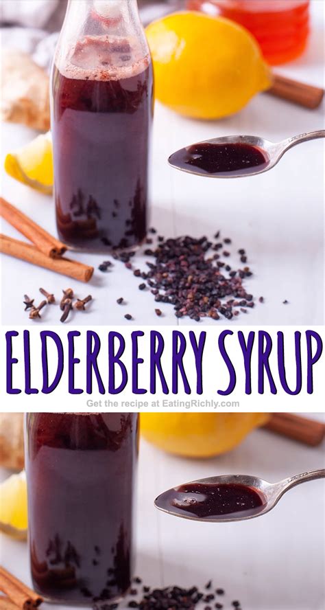 Homemade Elderberry Syrup Recipe Artofit