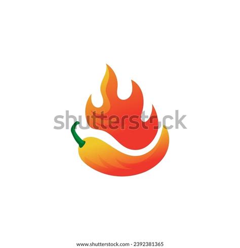 Red Hot Chili Logo Designs Concept Stock Vector Royalty Free 2392381365 Shutterstock