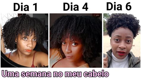 Como Conservo O Cabelo Fitagem Por Uma Semana Youtube