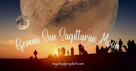 Gemini Sun Sagittarius Moon Personality Fun Loving Yet Passionate