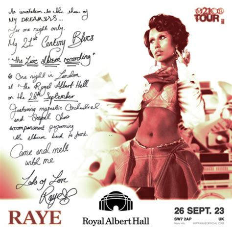 Raye Royal Albert Hall Ah Sh T